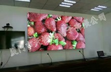 天裕诚为广州展会会议大厅打造3*3液晶拼接屏